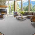 Shilucheng Wool Rug 8x10 Non-Slip, Blend 80% Wool and 20% Cotton Rugs by Shilucheng