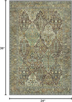 2x3 Entrance Rug Machine Washable Rug Small Door Mat, Ultra-Thin Low Pile Pad - Image 2