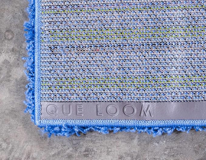 Unique Loom Solid Shag Collection Area Rug - Image 9