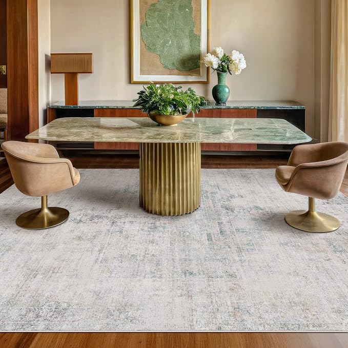 Modern Farmhouse Area Rug for Living Room - Image 3
