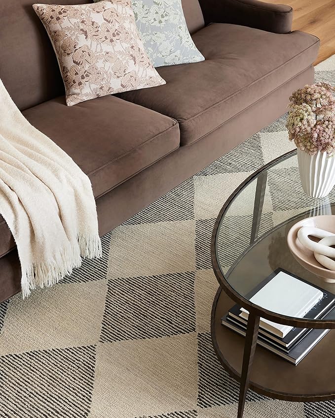 Loloi Chris Loves Julia Francis Collection FRA-01 Beige/Charcoal 2'-3" x 3'-9" - Image 4