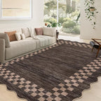 GarveeHome Area Rug 6x9 Large Living Room Modern Border Throw Rug - Image 7