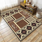 UNREASTO Western Area Rugs 3x4ft Vintage Country Southwestern Native Botanical by Unknown