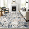 8x10 Washable Area Rug for Living Room, Kids and Pets Friendly for Bedroom by GERUIMO