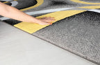 GLORY RUGS Area Rug Modern 8x10 Yellow Soft Contemporary Floor Carpet - Image 7