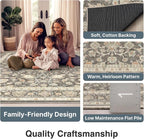 Well Woven Asha Rome Charcoal Brown 9'10" x 13' Area Rug - Image 4