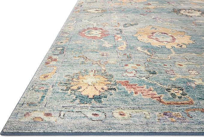 Loloi Margot Collection MAT-06 Denim/Multi 2'-0" x 5'-0" Accent Rug feat. - Image 4