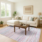 Fame Living Washable Area Rug. Modern Farmhouse. Vintage. Turkish. Bohemian. - Image 9