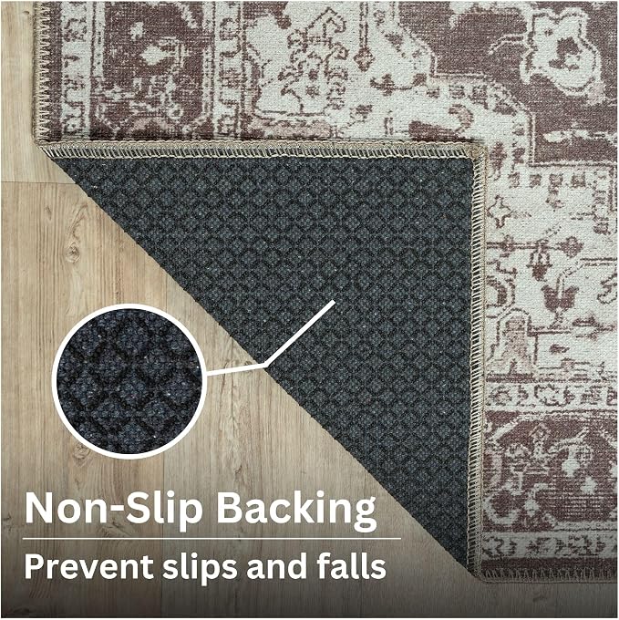 Bloom Rugs Washable Non-Slip 8' x 10' Rug - Image 8
