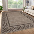 GarveeHome Area Rug 10x13 Living Room Rug Modern Bordered Soft Large Area Rugs by GarveeHome