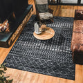 5x7 Machine Washable Area Rug for Living Room, Kids and Pets Friendly for by GERUIMO
