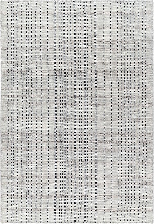 Mark&Day Wool Rugs, 9x12 Ishaq Cottage Slate Area Rug, Bedroom or Kitchen - Image 2