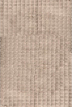 Nuloom Jeni Taupe, Solid Faux Rabbit, Fluffy and Cozy, High Traffic, Stain - Image 5