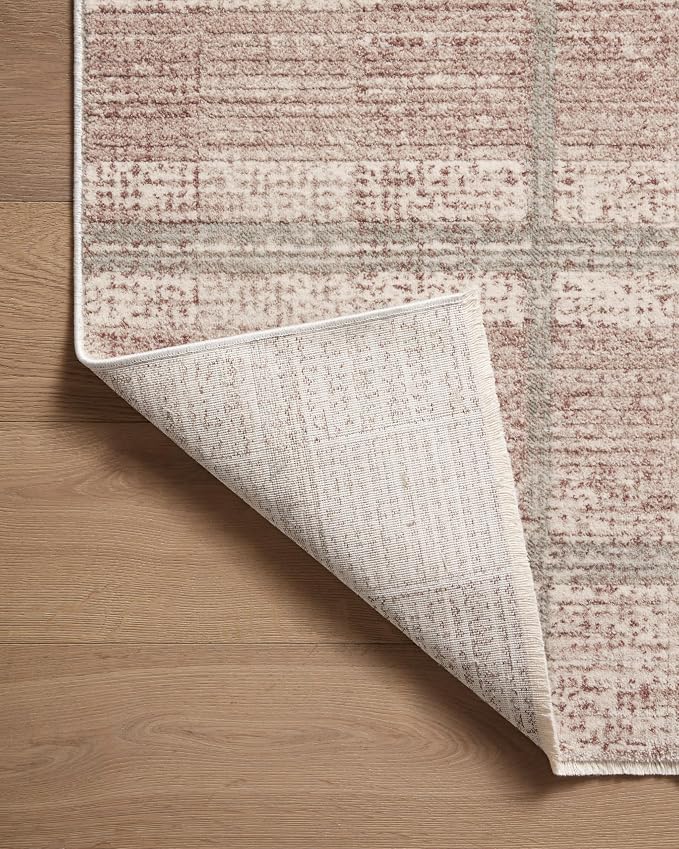 Loloi Angela Rose Ember Collection EMB-06 Clay/Mist 3'-6" x 5'-6" Accent Rug - Image 6