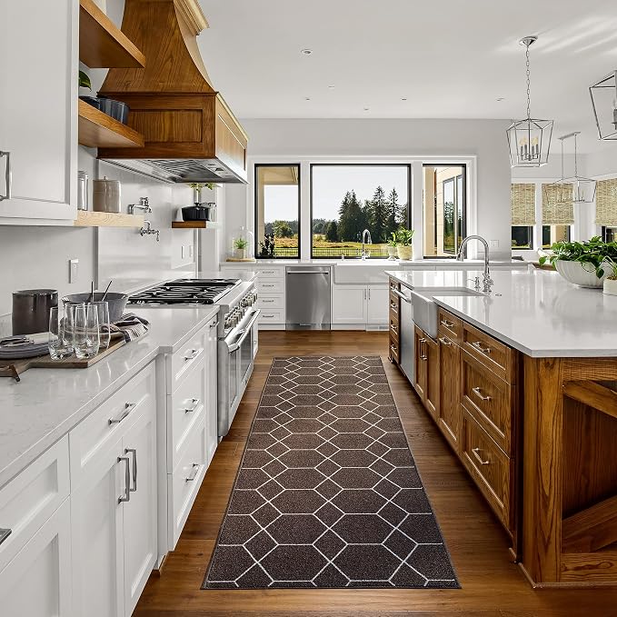 Custom Made Runner Rug for Kitchen Foyer Hallway Entry Choose Your Length Size - Image 2