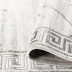 GLORY RUGS Area Rugs Marble 4x5 Cream Gray Carpet Modern Abstract Rug Living - Image 5