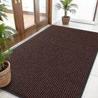OLANLY Front Door Mat Indoor Outdoor Entrance, Waterproof Heavy Duty Doormat by OLANLY