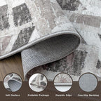 Modern Abstract Entry Rug Kitchen Bedroom Bathroom Door Mat Indoor Entrance 2X3 - Image 4