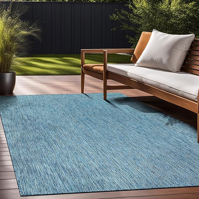 Beverly Rug Indoor Outdoor Rug 9x12, Washable Outside Carpet - Image 6