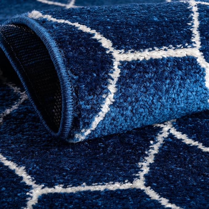 Unique Loom Trellis Frieze Collection Area Rug - Image 4