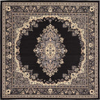 Unique Loom Reza Collection Traditional Persian Style Area Rug - Image 4