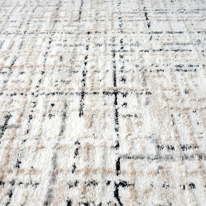 Abani Grey Area Rug for Living Room, Bedroom - Image 6