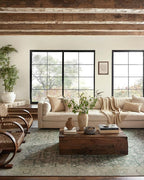 Loloi Magnolia Home by Joanna Gaines Sinclair Collection SIN-05 Jade/Sand 5'-0" - Image 3
