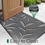 LUMI Indoor Door Mat 48x72, Washable Front Doormat - Image 7