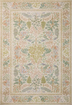 Loloi Rifle Paper Co. Canopy Collection CNP-05 Ivory 3'-9" x 3'-9" Round Accent - Image 2