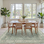GENIMO 8x10 Area Rugs for Living Room, Machine Washable Non Slip Vintage Rugs - Image 3
