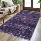 3x5 Modern Abstract Area Rug for Entryway, Low-Pile Door Mat Indoor for Living by SiiloomRug