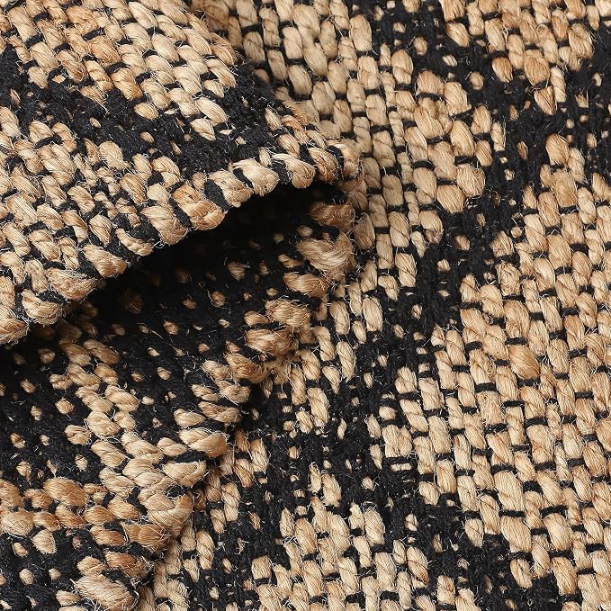REDEARTH · Jute Cotton Area Rug, Sustainable Handwoven, Non-Shedding, Soft & - Image 6