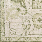 Nourison Home Astra Machine Washable Ivory Green 2'2" x 10' Area Rug - Image 6