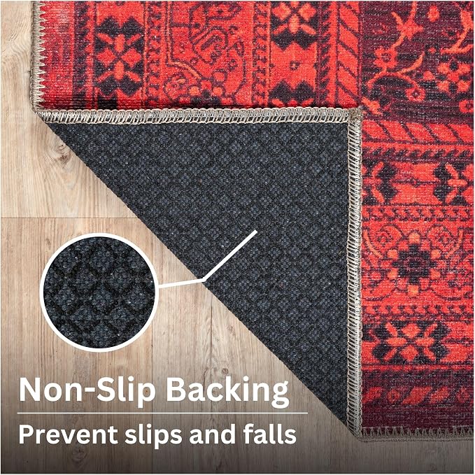 Bloom Rugs Washable Non-Slip 9' x 12' Rug - Image 8