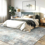GENIMO Washable Area Rugs for Living Room, 10x14 Modern Non Slip Rugs, Low Pile - Image 10