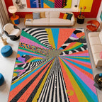 Graffiti Rugs for Bedroom by Unknown