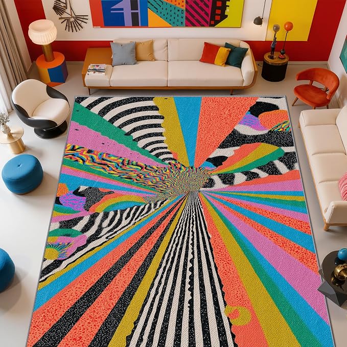 Graffiti Rugs for Entryway by Unknown