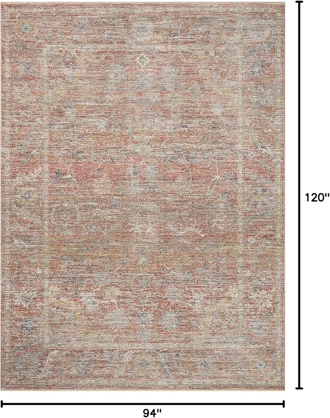 Loloi Magnolia Home by Joanna Gaines Millie Collection MIE-04 Sunset/Multi - Image 2