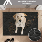 COSY HOMEER Door Mat 32”x48”, Absorbent Dirt Trapper Entryway Rugs, Non-Slip - Image 2