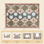 EnHomee Area Rugs 5x7, Soft Washable Rugs - Image 2
