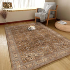 Washable Area Rug 3' x 5 ' Vintage Traditional Persian Mat - Image 4