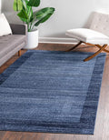 Rugs.com Angelica Collection Rug – 10' x 13' Navy Blue Medium Rug Perfect by Rugscom