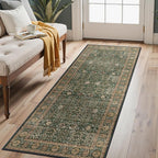 Bavni 2'6''x7 Rug Runners for Hallways, Washable Runner Rug Non Slip, Vintage - Image 5