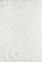 Abani Cozy Cream Area Rug for Living Room, Bedroom - Image 3
