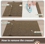 BEQHAUSE Dirt Trapper Door Mat 32" x 48", Non-Slip Washable Doormats Entrance - Image 9