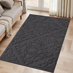 COSY HOMEER Door Mat 36”x60”, Absorbent Dirt Trapper Entryway Rugs, Non-Slip - Image 9