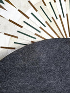 Sn Alef Home Round Designer Rug - Image 7