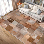 Patchwork Rug, Washable 5x8 Rug - Image 2