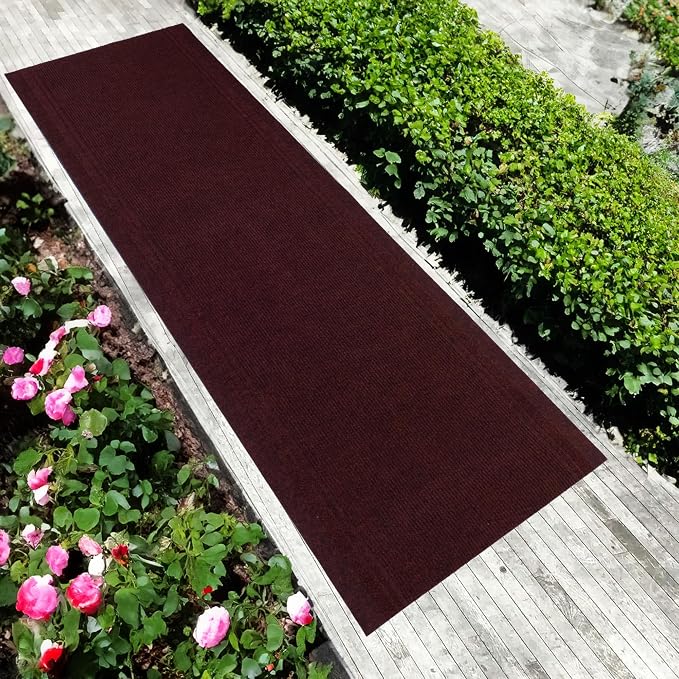 English Home Custom Size Anti Slip Burgundy Design Light Weight Durable TPR by EnglishHome