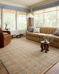 Loloi Chris Loves Julia Judy Collection JUD-04 Natural/Sky 2'-6" x 7'-6" Runner by Loloi